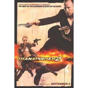  Transporter 2 Movie Poster Double Sided Original 27x40 