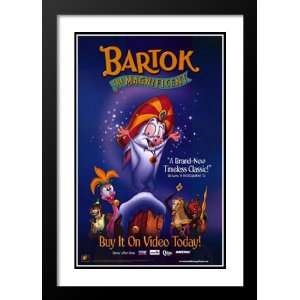  Bartok the Magnificent 32x45 Framed and Double Matted 
