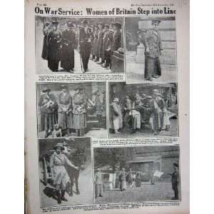  1915 WW1 Kitchener Sister Parker Yates Womens Ambulance 
