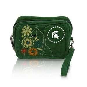  Michigan State Spartans Corduroy Cosmetic Bag