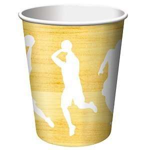  Basketball 9oz Cups Toys & Games