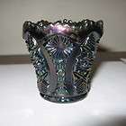 Imperial Aurora Jewel Carnival Glass Toothpick Holder  