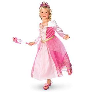  Sleeping Beauty Pink Aurora Dress Costume Halloween NEW 