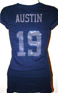 Dallas Cowboys Miles Austin Bling Jersey Tank Top Tee T Shirt Long 