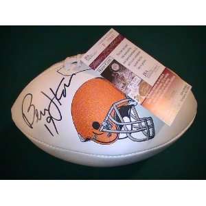  BERNIE KOSAR SIGNED AUTOGRAPHED FOOTBALL OFFICIAL 
