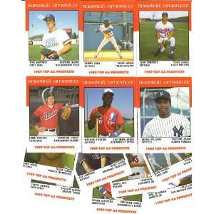  1989 Baseball America AA Rookie Prospects Card Set Sports 