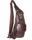 Mens Genuine Leather Black Travel Fanny Waist Packs Bum Bags TIDING 