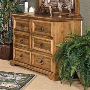  Kush Furniture Big Sur Small Dresser in Pine Finish 