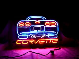 CORVETTE CHEVROLET AUTO BEER BAR NEON LIGHT SIGN me215  