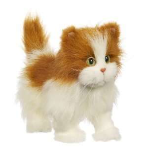  FurReal Friends Lulu Walkin’ Kitty   White/ Orange Toys 