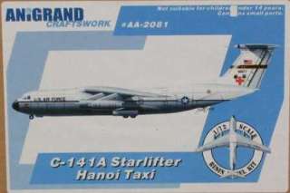 72 Anigrand LOCKHEED C 141A STARLIFTER HANOI TAXI Transport  