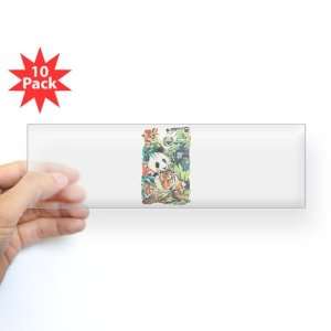   Bumper Sticker Clear (10 Pack) Animal Kingdom Collage 
