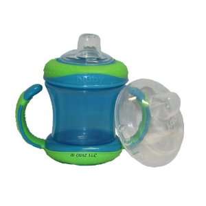  NUBY BPA FREE 7oz. Cup with Silicone Spout   Boy Colors 