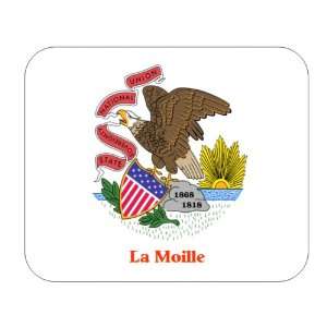  US State Flag   La Moille, Illinois (IL) Mouse Pad 
