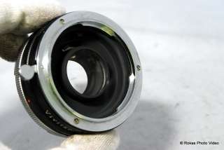 Konica AR Vivitar 2X teleconverter lens 7 element  