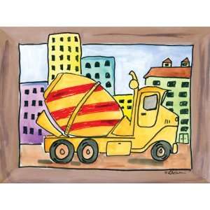  Lailas 94448City Life Cement Truck by Serena Bowman 12 by 