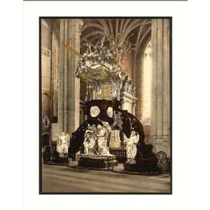  St. Bavon Abbey pulpit Ghent Belgium, c. 1890s, (M 