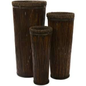  Langham Tall Willow Planters   Set of 3