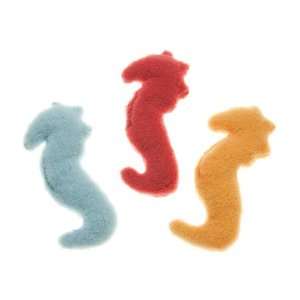   West Paw Design Seahorse Squeak Toy for Dogs, Emberglow