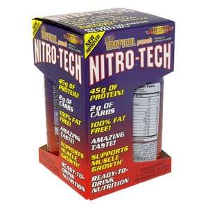 MuscleTech Nitro Tech Ready To Drink Nutrition, Exotic Tropical Punch 