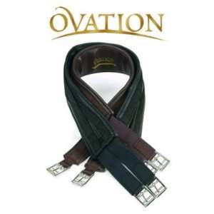 Ovation Comfort Gel Chafeless Long Girth Black, 48  Sports 
