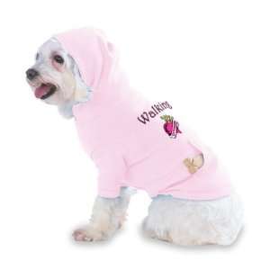 Walking Princess Hooded (Hoody) T Shirt with pocket for your Dog or 