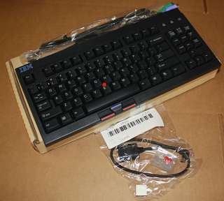 NEW IBM Space Saver II Trackpoint Keyboard   PS/2   English   37L0888 