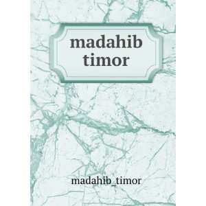 madahib timor madahib_timor  Books