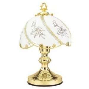    Lloytron L621D Traditional Touch Table Lamp Brass