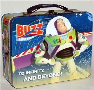 Toy Story Buzz Lightyear   New 2010 Embossed Lunch Box  