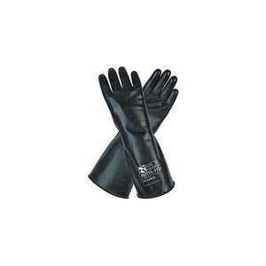 Butyl Rubber 14 mil Smooth Finish Gloves   Large