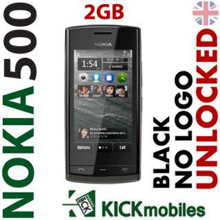 BNIB 2GB NOKIA 500 BLACK FACTORY UNLOCKED OEM GSM Simfree No Network 
