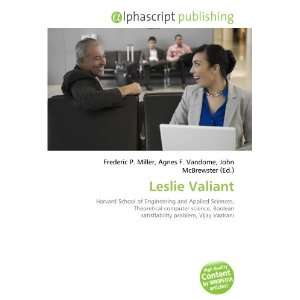  Leslie Valiant (9786132701916) Books