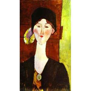   Amedeo Modigliani   32 x 58 inches   Beatris Hastings
