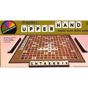  Scrabble Upper Hand Grand Slam Word Game Toys & Games