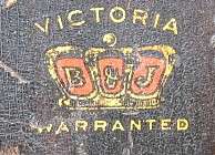 Antique Vintage Victoria B&J Acoustic Parlor Guitar  