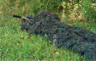 No one offers the Jute thread or builds a Ghillie Suit like it. Our 