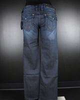 Womens ROCK REVIVAL Boot Cut Jeans B26 with HUGE CRYSTALS  