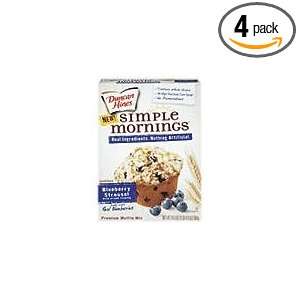  Hines Simple Mornings Whole Grain Blueberry Streusel Premium Muffin 