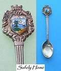 Costa Del Sol Island Scene souvenir collector spoon