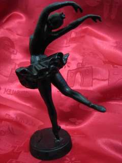 MAYA PLISETSKAYA Odetta Russian Ballet Statuette Kasli  