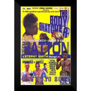   Hatton Ricky vs Smith 27x40 FRAMED Boxing Promo Poster