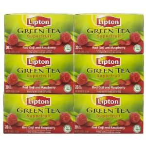 Lipton Green Tea Bags   6 pk. Grocery & Gourmet Food