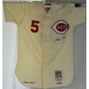 Johnny Bench Autographed Jersey