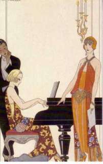 FASHION GALLERY Loose Notecards Greeting Cards Art Deco  