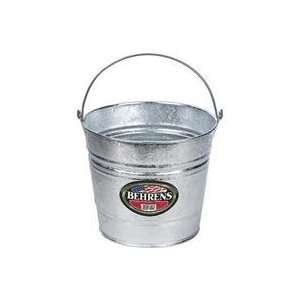  3 PACK GALVANIZED HOT DIPPED PAIL, Color STEEL; Size 14 