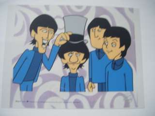 2009 Beatles Cartoon Lithograph Ringos Top Hat  