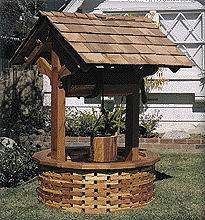 Wishing Well Plans (LARGE), for yard, garden S  