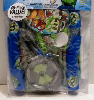 Ben 10 Birthday Party Favor Pack for 8 Guests  