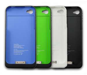 New For Iphone 4 4G External Backup Battery Charger Case 1900mA  